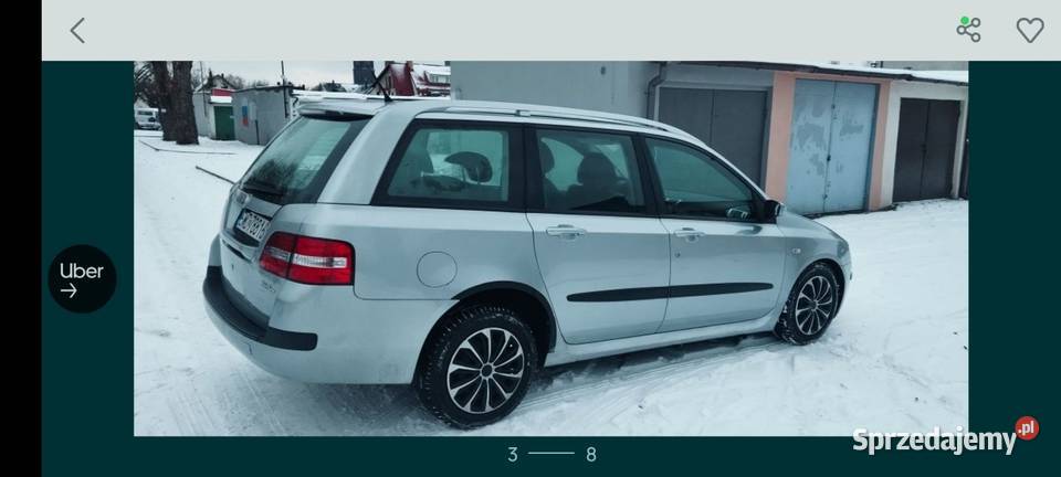 Fiat Stilo 16 16V 105 2007 r Kombi Stilo Bytom