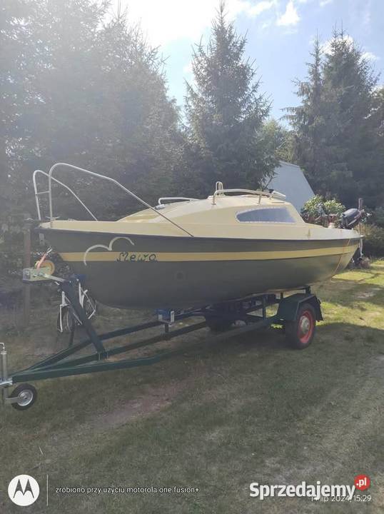Sprzedam Łódź Bez 4 przerobiony pod silnik Augustów sprzedam