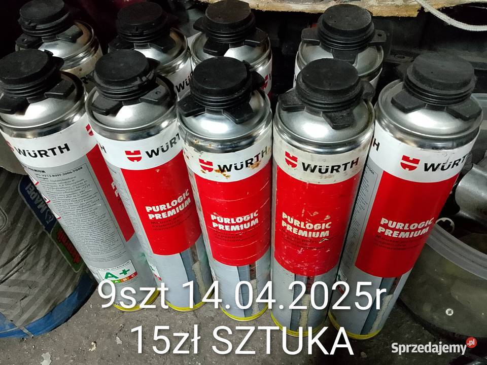 Pianki montażowe PREMIUM WURTHA PODANA JEST Piany montażowe Ostrów Wielkopolski