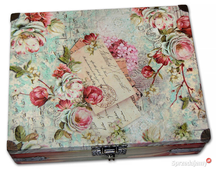 HERBACIARKA pudełko drewniane 12 przegród wielokolorowy Bydgoszcz