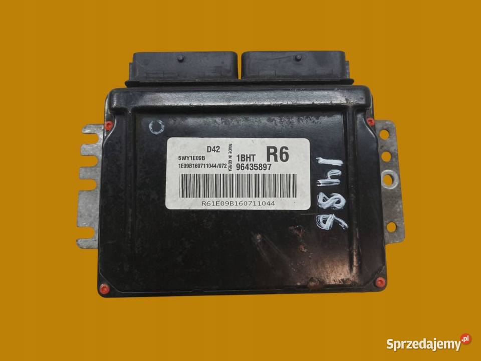 STEROWNIK SILNIKA 96435897 16 B 107 Chevrolet