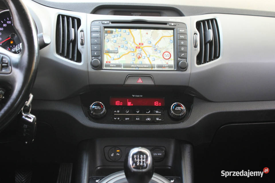 Kia Sportage Bezwypadkowy bogata wersja światła przeciwmgielne śląskie sprzedam