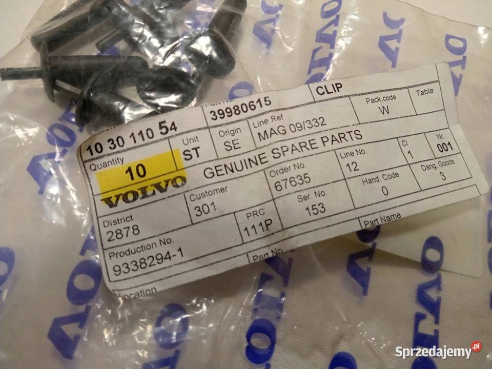 WSPORNIK KOŁEK BOCZEK DRZWI VOLVO S60 S80 V70 Nowy Tomyśl