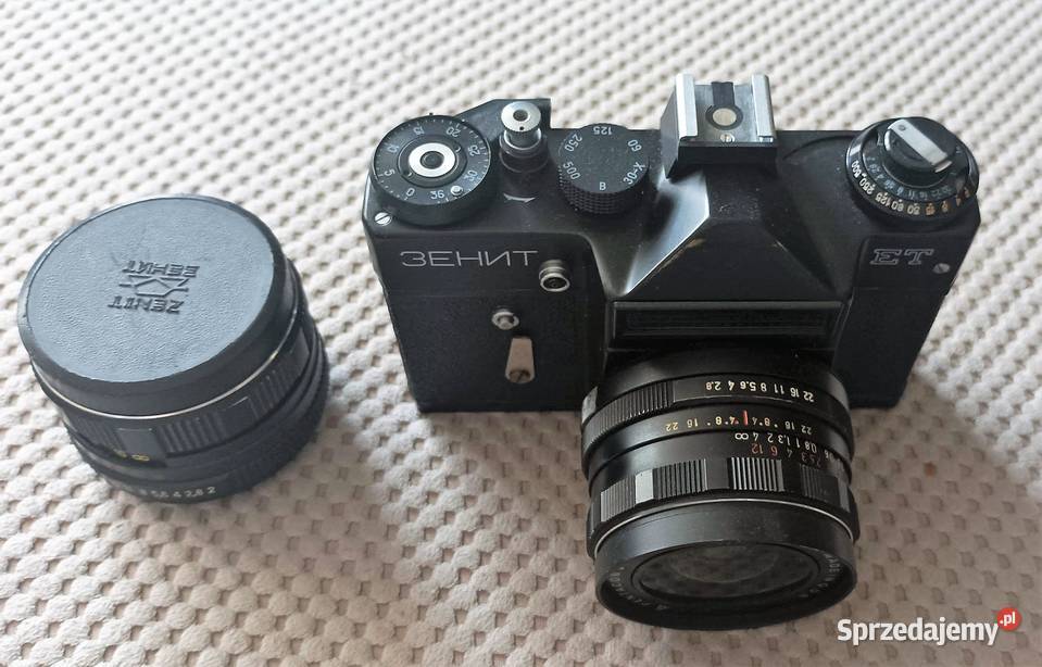 Aparat fotograficzny ZENITH ET obiektyw Warszawa