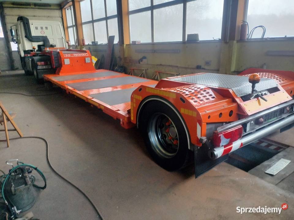 Naczepa niskopodłogowa specjalna laweta 11560kg małopolskie