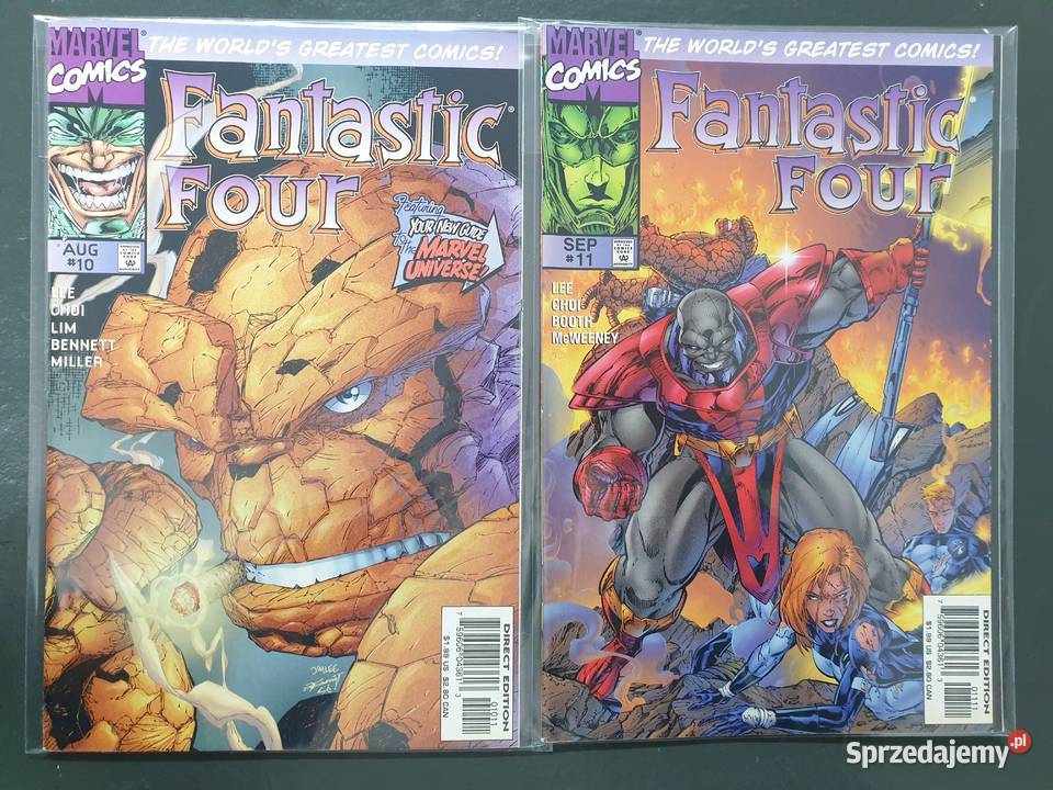 Fantastic Four 7 komiksów Marvel USA Superbohaterowie Gdynia sprzedam