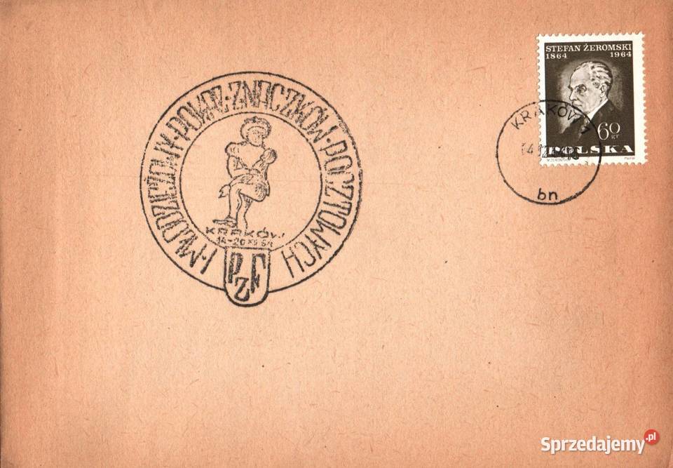 Koperty ze stemplami okolicznościowymi Lata 60te Konin