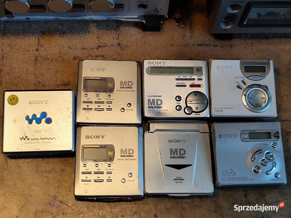 zestaw Walkman Sony 7 Grabowo sprzedam