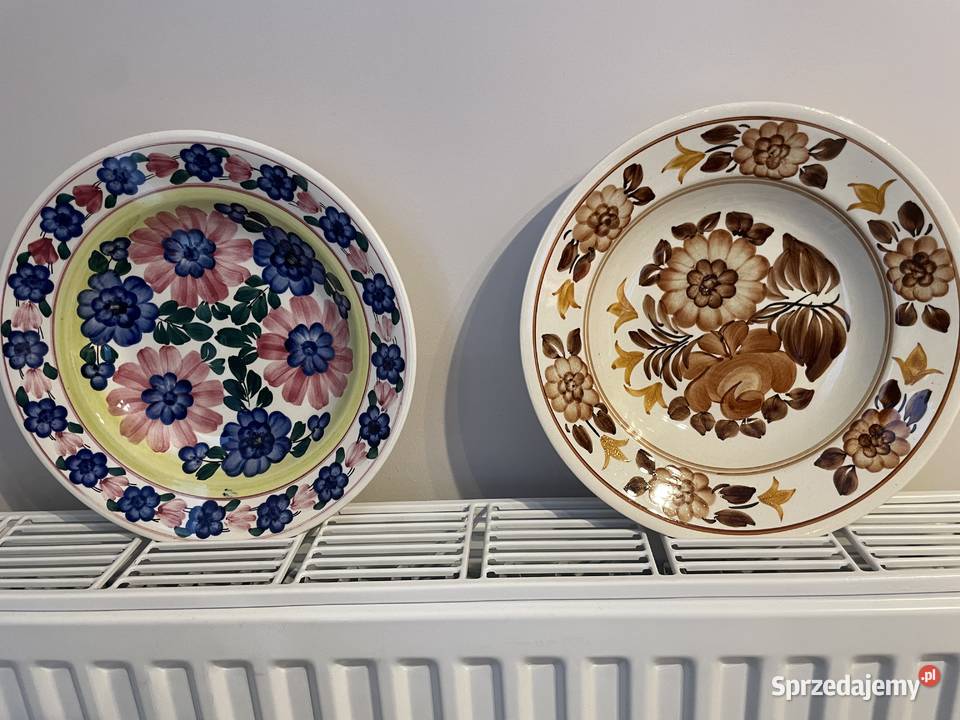 ZXF Koło fajansowy talerz PRL Porcelana i szkło