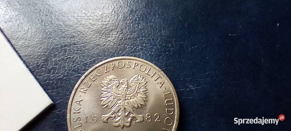 Stare monety 10 złotych 1982 Polska podkarpackie Lesko