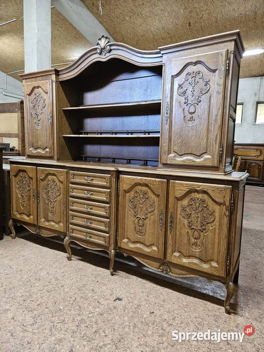 Ładny Duży kredens ludwikowski Francja 1 Kredensy i witryny