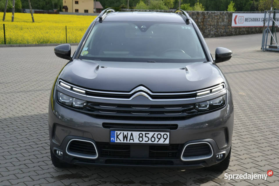Citroen C5 Aircross 15 blue hdi 130 automat full 245953km małopolskie Kęty