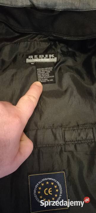 Kurtka motocyklowa berik rozmiar Xl Wiązowna