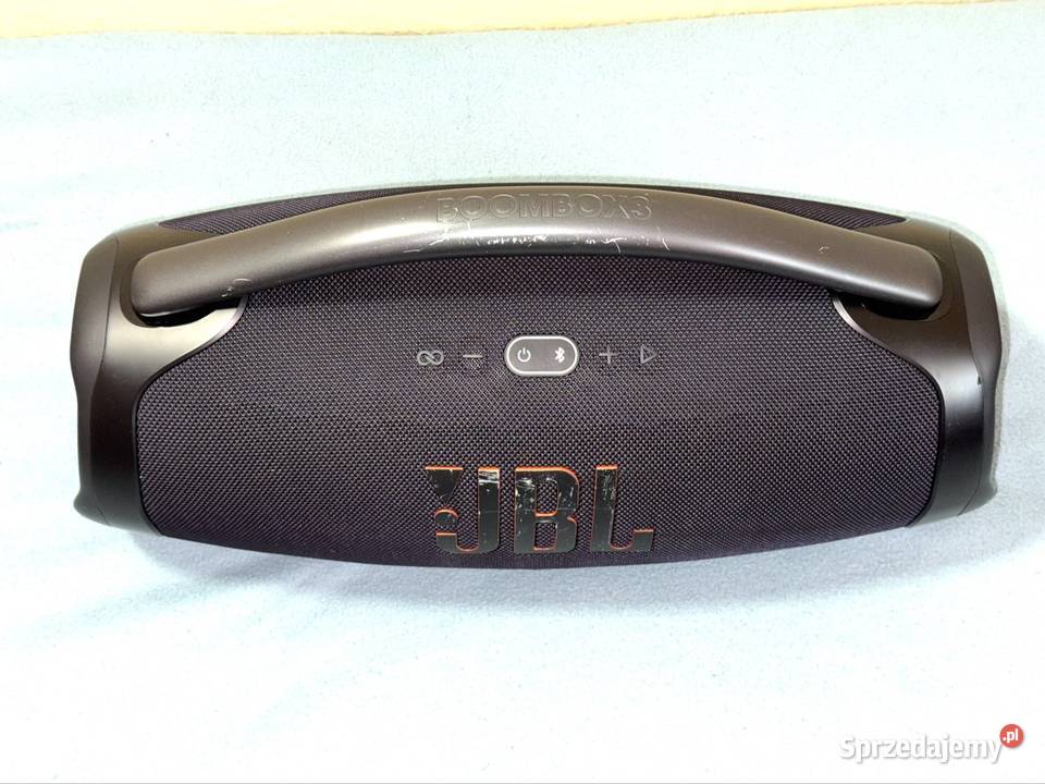 Potężny przenośny głośnik JBL Boombox 3 czarny