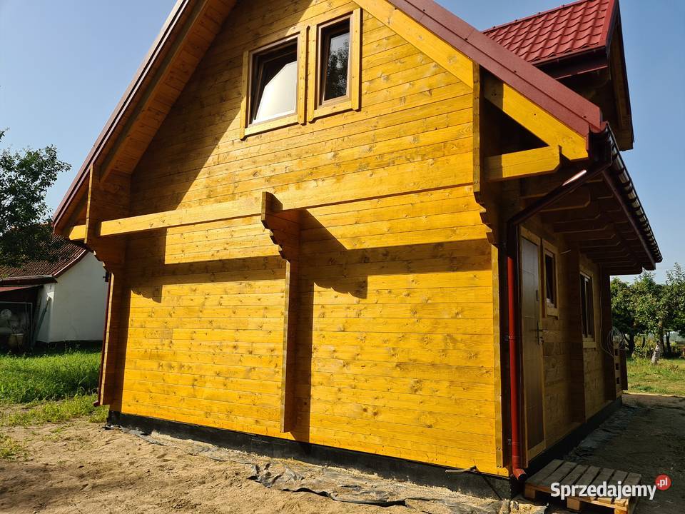 DREWNIANY DOMEK CAŁOROCZNY KAROLINA II 61 19 M2 Mrągowo