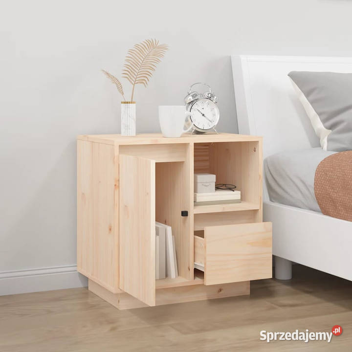 Szafka nocna 50x34x50 lite drewno sosnowe Warszawa