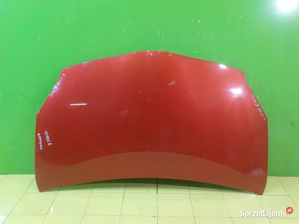 TOYOTA PRIUS III 18 VVTI 11r HB 5D maska Maski Suków