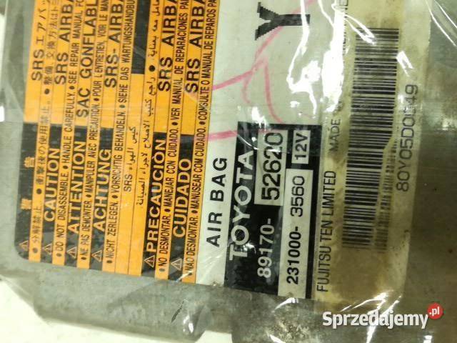 SENSOR AIRBAG MODUŁ 8917052620 Toyota Yaris II