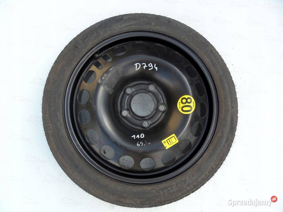 OPEL VECTRA C koło dojazdowe 1157016 92M 5x110