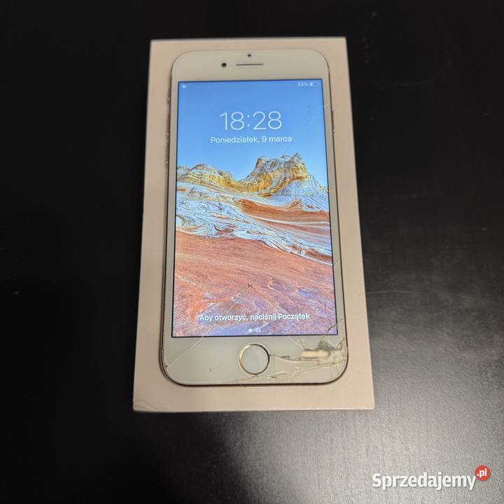 iPhone 8 64GB Gold Sprawny Bez blokad Pudełko Warszawa sprzedam