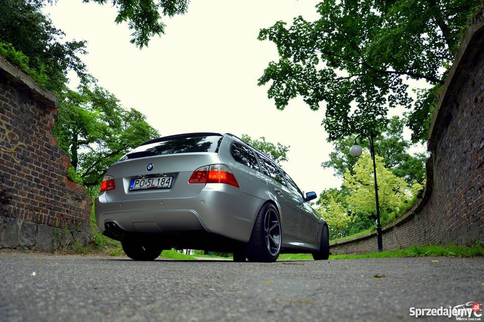 BMW E61 535D 2006r BITURBO MPAKIET HEAD UP sprowadzony Poznań