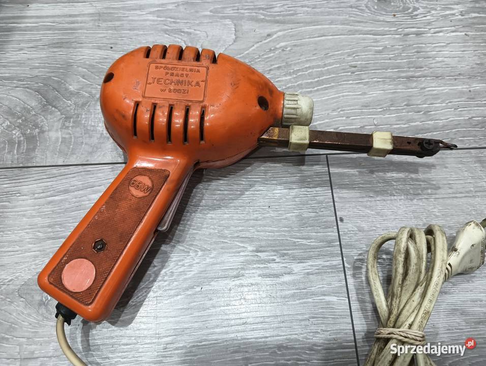 Lutownica Transformatorowa PRL 65 W 220V mocno Wałbrzych sprzedam