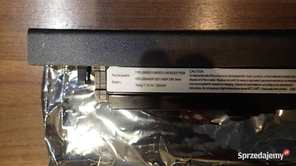 Bateria Do Laptopa LV U450P 5200MAH NOWA baterie śląskie Sosnowiec sprzedam