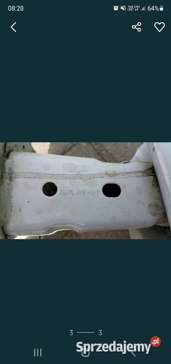 Zderzak tylny do skody Oktavi 2 dolnośląskie Bogatynia