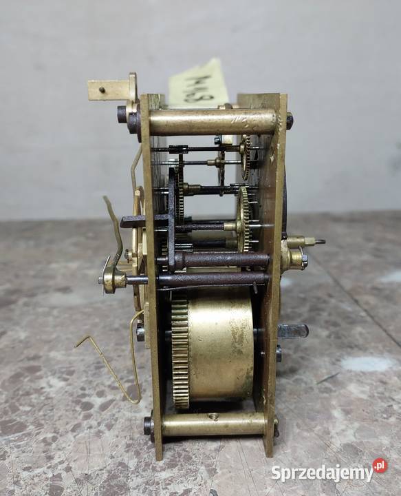 M168 Mechanizm starego zegara ściennego Carl Antyki pomorskie Tczew sprzedam