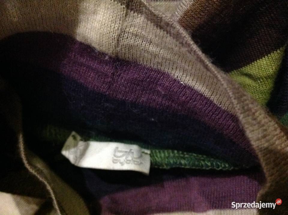 Cienki Golf damski BLU BYBLOS SM Paski Nowa Sól sprzedam