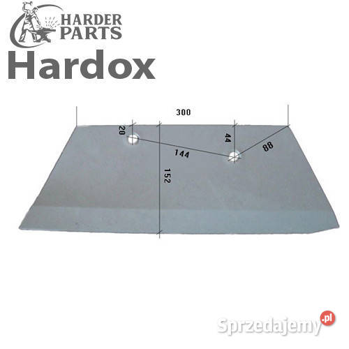 Lemiesz 300hektarów HARDOX 72633P części do sprzedam