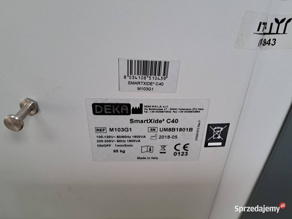 Laser CO2 DEKA SmartXide2 C40 MonaLisa Touch 40W Warszawa