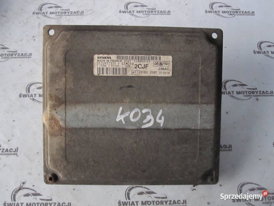 FORD FIESTA 18 komputer sterownik silnika osobowe