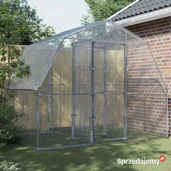 vidaXL Klatka ptaków z drzwiczkami Warszawa sprzedam