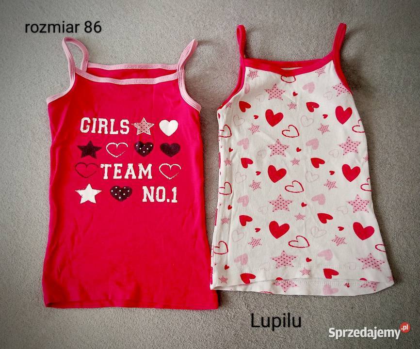 Zestaw letni dziewczynki rozmiar 86 Rozmiar 86 Komplety i zestawy Nysa