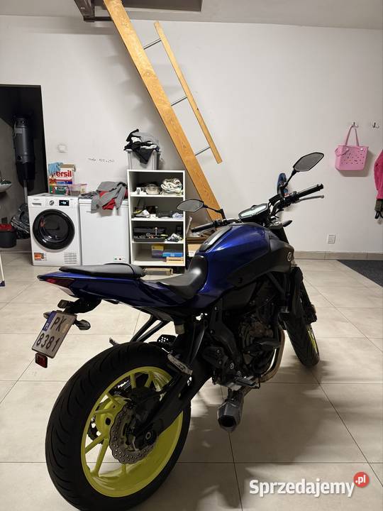 Yamaha mt07 A2 IDEALNA Yamaha wielkopolskie Kalisz