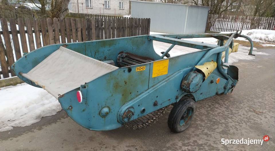 Kopaczka do ziemniaków Elewatorowa 2rzędowa Kopaczki małopolskie Dąbrowa Tarnowska