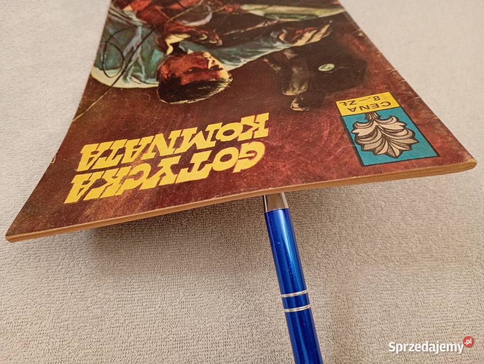 Kapitan Żbik Gotycka komnata Pierwsze wydanie w Komiksy łódzkie Łódź sprzedam