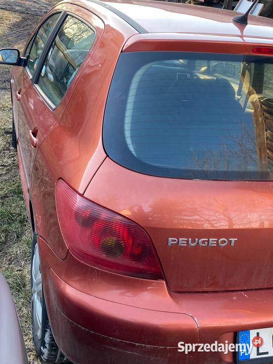 Peugeot 307 16 110 benzyna stłuczce Lublin