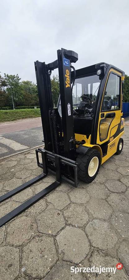 YALE GLP25VX 25T 2013r LPGKabina UDT Przesuw Oborniki