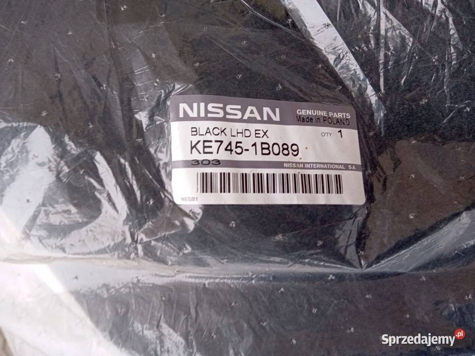 DYWANIKI WELUROWE CZARNE KOMPLET INFINITI QX50