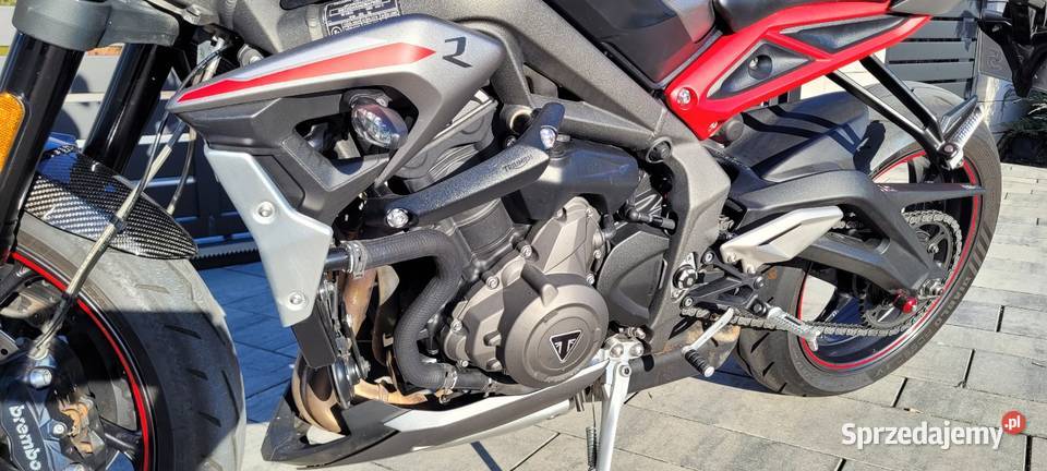 Triumph street triple 765r 2021r piękny speed sprzedam