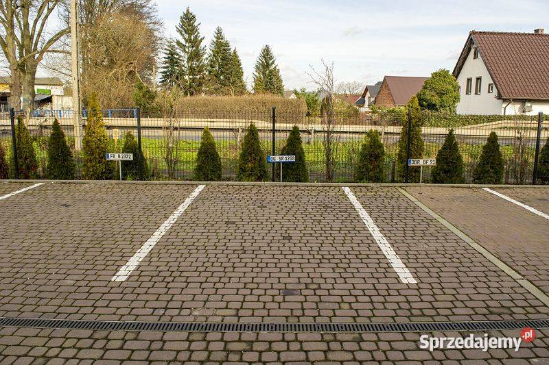 Oznakowanie miejsca parkingowego stojak