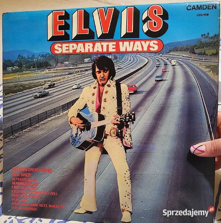 Elvis Separate Ways płyta winylowa z roku 1978 płyta winylowa Chełmno