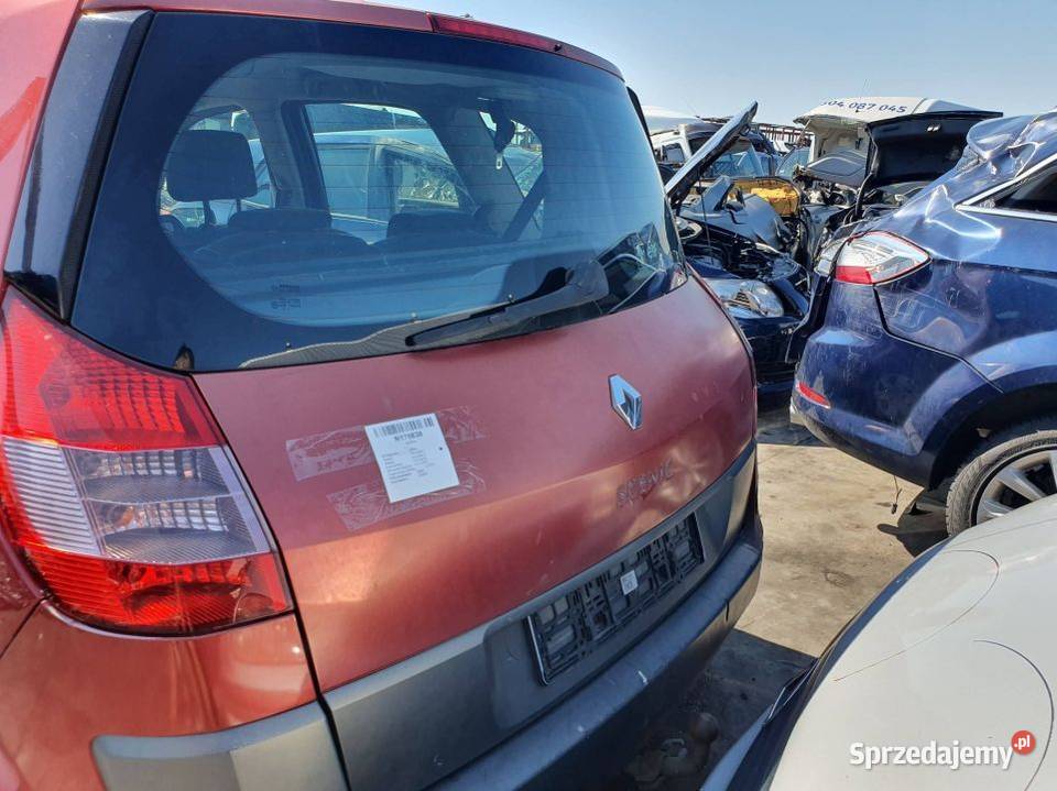 KLAPA RENAULT SCENIC II TEB76 Lipno