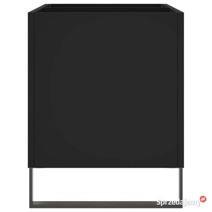 Szafka na płyty czarna 745x38x48 materiał Warszawa sprzedam