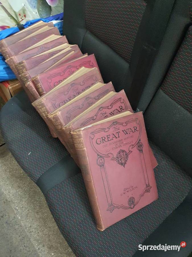 Historia I wojny wg Wilsona Antykwariat małopolskie