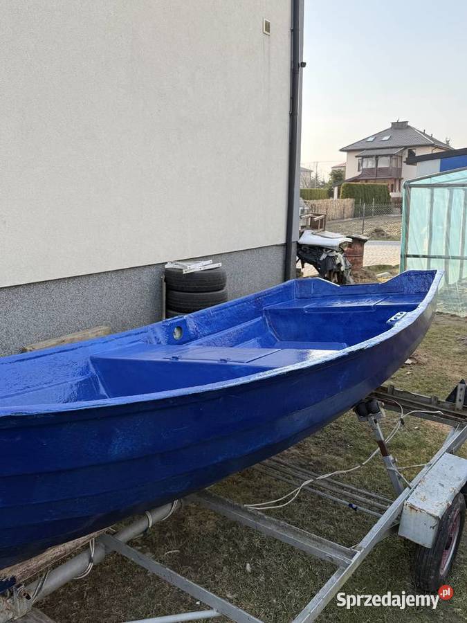 ŁÓDŹ WĘDKARSKA REKREACYJNA SILNIK PRZYCZEPA Magnuszew