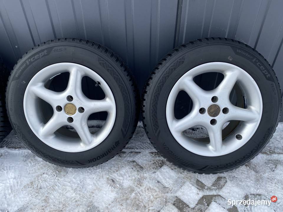 Koła aluminiowe BORBET 4x100 Opony Zima Hankook Zamość