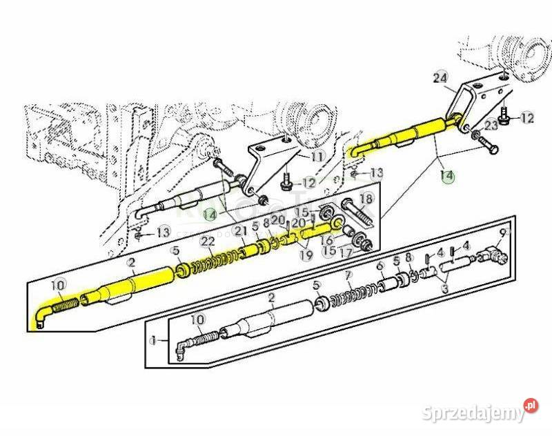 STABILIZATOR PODNOŚNIKA JOHN DEERE AL179394 sprzedam